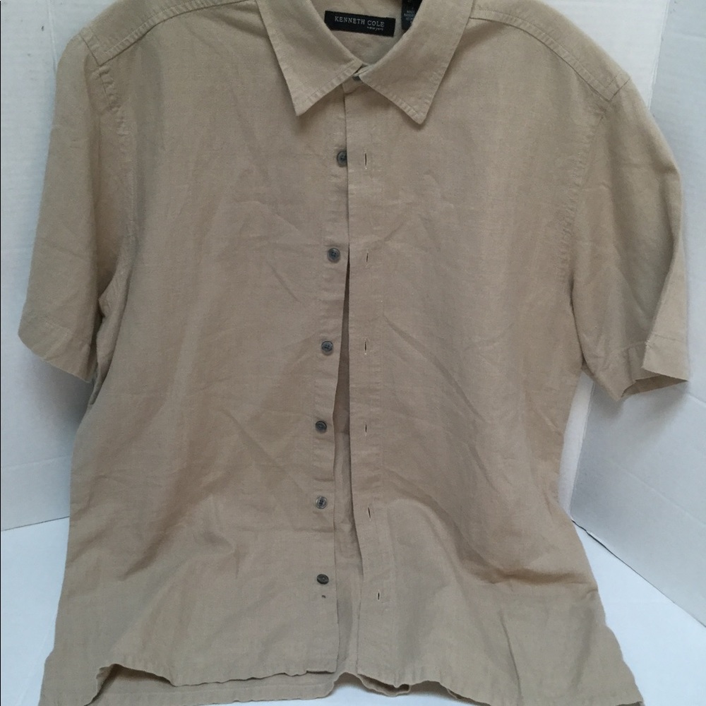 Kenneth Cole, New York. Short Sleeve Shirt